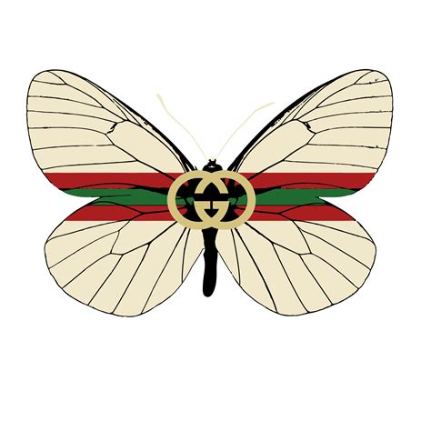 gucci 蒼蠅|gucci butterfly animal logo.